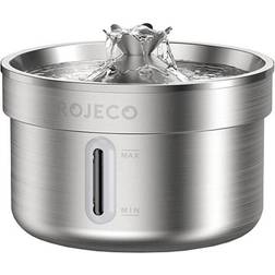 Rojeco Stainless Steel Cat Water Fountain 2L