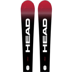 Head Supershape e-Rally + Protector PR 13 GW - Black/Red