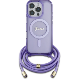 Guess Crossbody Cord Script MagSafe Case for iPhone 16 Pro Max