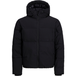 Jack & Jones Puffer Jacket Plus Size - Black