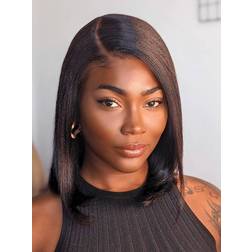 UNice UNice 13x4 Lace Frontal Black Yaki Bob Pre-Everything Wig