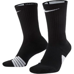 Nike Elite Crew Basketball Socks Unisex - Black/White