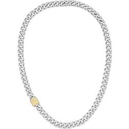 HUGO BOSS Caly Chain Necklace - Silver/Gold