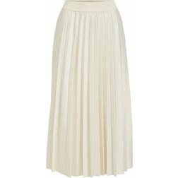 Vila Vinitban Pleated Midi Skirt - Birch