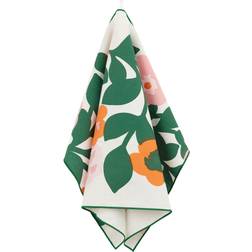 Marimekko Pienni Kitchen Towel Green, Orange, White, Pink (70x47cm)