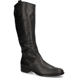 Gabor Smooth Leather Boots - Black