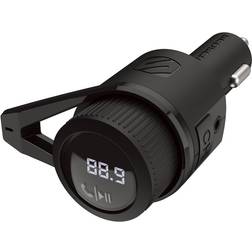 Scosche Bluetooth FM Transmitter 2.4A 12W 2-Port USB-A