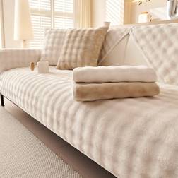 Shein Thick Plush Cushion 1 pc Loose Sofa Cover