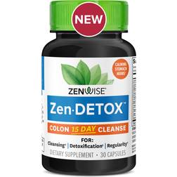 Zenwise Zen-Detox 15 Day Colon Cleanse 30 Capsules 30 pcs