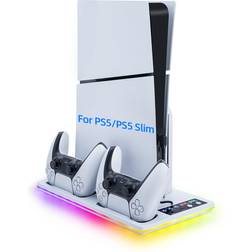 Mcbazel PS5 Pro Cooling Station with RGB Light