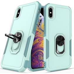 Bigcgreen Metal Ring Kickstand Protection Case for iPhone XS Max