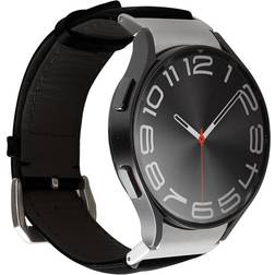 Puro Classic Leather Strap for Galaxy Watch 4/4 Classic/5/5 Pro/6/6 Classic/7