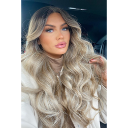 Lullabellz The Sophia Angel Wave Lace Front Wig 26 inch Rooted Blonde Balayage