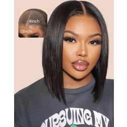 UNice 13x4 Lace Frontal Bob Pre-Everything Wig 14 inch Black