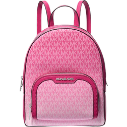 Michael Kors Jaycee Medium Ombré Signature Logo Backpack - Dragonfruit