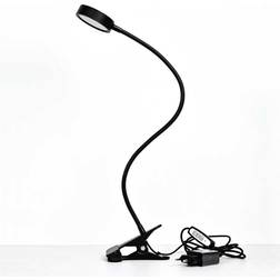 Sunflux Round black Bordlampe