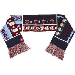 Aston Villa Fairisle Christmas Bobble Scarf