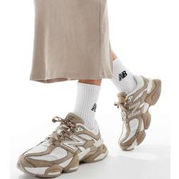 New Balance 9060 Ribbon Laces - Brown