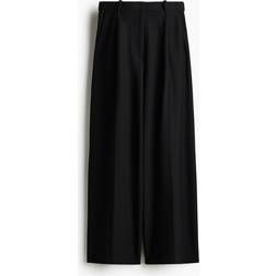 H&M Trikotbukse Med Press - Sort