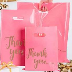 Shein Pink Thank You Gift Bags 50pcs