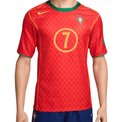 NIKE Men's Portugal 2004 Re Issue SS Jersey With Figo 7