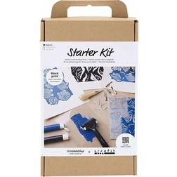 Creativ Company Starter Craft Kit Block Printing