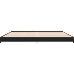 vidaXL Wood & Metal Bettrahmen 203x203cm
