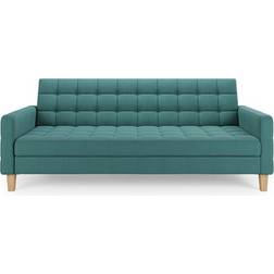 Dunelm Harlow Teal Sofa 204cm 3 Seater