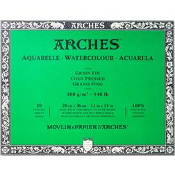 Arches Watercolour Cold Pressed Natural White 28x36cm 300g 20 sheets