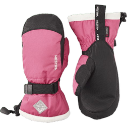 Hestra Junior Gauntlet CZone Gloves - Fuchsia/Ivory