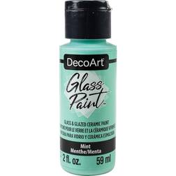 Deco Art Glass Paint Mint 2oz