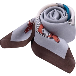Fahlén Of Sweden Scarf - Blue/Brown