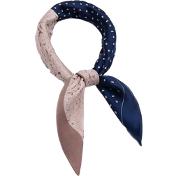 Fahlén Of Sweden Scarf - Beige/Blue/Brown
