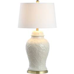 Jonathan Y Chi Classic Traditional Cream Table Lamp 29.5"