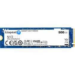 Kingston NV3 PCIe 4.0 NVMe SSD SNV3S/500G 500GB