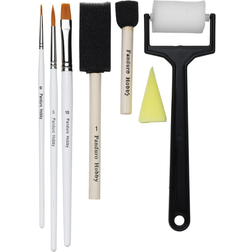 Panduro Hobby Penselsett Hobbymiks 7stk