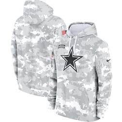 Nike Dallas Cowboys Arctic Camo 2024 Salute to Service Club Fleece Pullover Hoodie