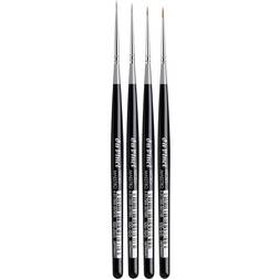 Da Vinci Micro-Maestro penslar för brädspel och miniatyrer 4-pack