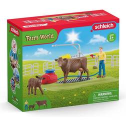 Schleich Vaskeplads til Ko 42529