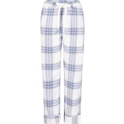 Hunkemöller Flannel Pajama Pants - Blue