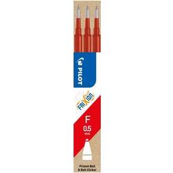 Pilot Refill FriXion 0.5mm Red 3 stk