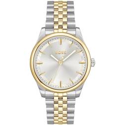 BOSS Graceful Two Tone 1502779, Size 36mm Gold Tone/Stainless