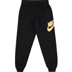 NIKE Big Kid's Sportswear Club Fleece Sweatpants - Black/Metallic Gold (HQ0981-010)