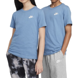 Nike Big Kid's Sportswear T-shirt - Aegean Storm (FZ5177-429)