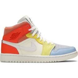 NIKE Air Jordan 1 Mid To My First Coach W - Sail/White/Light Zitron/Summit White/Opti Yellow