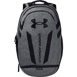 Under Armour Hustle 5.0 Backpack - Black/Graphite Medium Heather