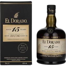 El Dorado 15 Year Old Rum 43% 70 cl