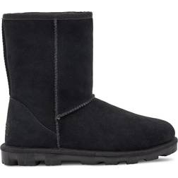 UGG Essential Short Leather Boot - Black
