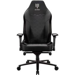 Iconic Gaming chair Apollon classic silver ghost - Black