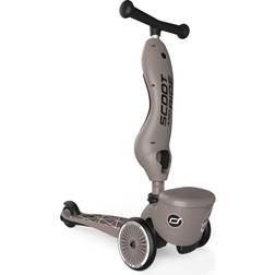 Scoot and Ride Trottinette évolutive 2 en 1 highwaykick 1 lignes taupe Taille Unique Gris